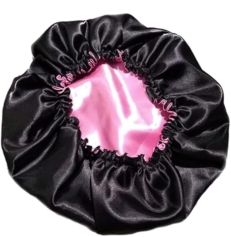 Kit 2 Fronhas 50x70 +1 Touca Cetim Luxo Ajustável Anti-frizz Para Dormir Cetin Brilhoso