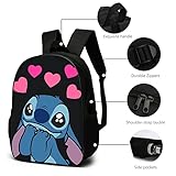 Zoom IMG-2 qooloo stitch zaino bambini scuola