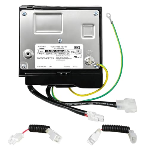 WR49X10283 Inverter Control Board for GE Refrigerator Compatible with VCC3 1156 K8 F 90 Replaces WR55X11209 WR55X10685 WR55X10979 AP5669522 PS6883663 2677747