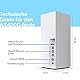 Linksys Blue Label Mesh-WiFi 6-System – 1 x Tri-Band AX4200 Node + 2 x Dual-Band AX5400 Nodes – Internet Gaming Mesh-Router – 80 Geräte, bis zu 760 m² Reichweite, Kinderschutz über die Linksys App