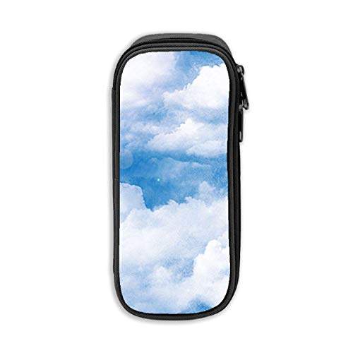 Preisvergleich Produktbild Cloud-Sky Pencil Pen Case Beuteltasche Student Stationery Office Kosmetische Schminktasche Aufbewahrung Schwarz