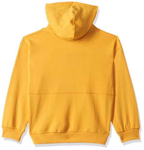 Image of T2F Girls Cotton Hooded Neck Oversized Fit DropShoulder Sweatshirt