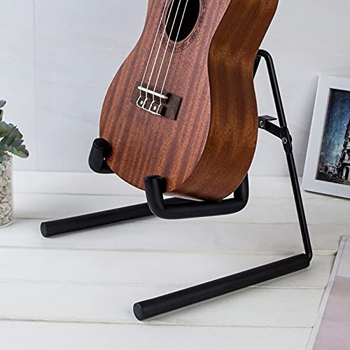 WAQAM Stand ukulélé portable pliant un cadre en métal de cadre pour 21 23 26 Ukulele Mandoline Bass Bass Guitare - Les Beatles, Paul McCartney, John Lennon, RIngo Starr, George Harrison WAQAM Stand ukulélé portable pliant un cadre en métal de cadre pour 21 23 26 Ukulele Mandoline Bass Bass Guitare – Image 5