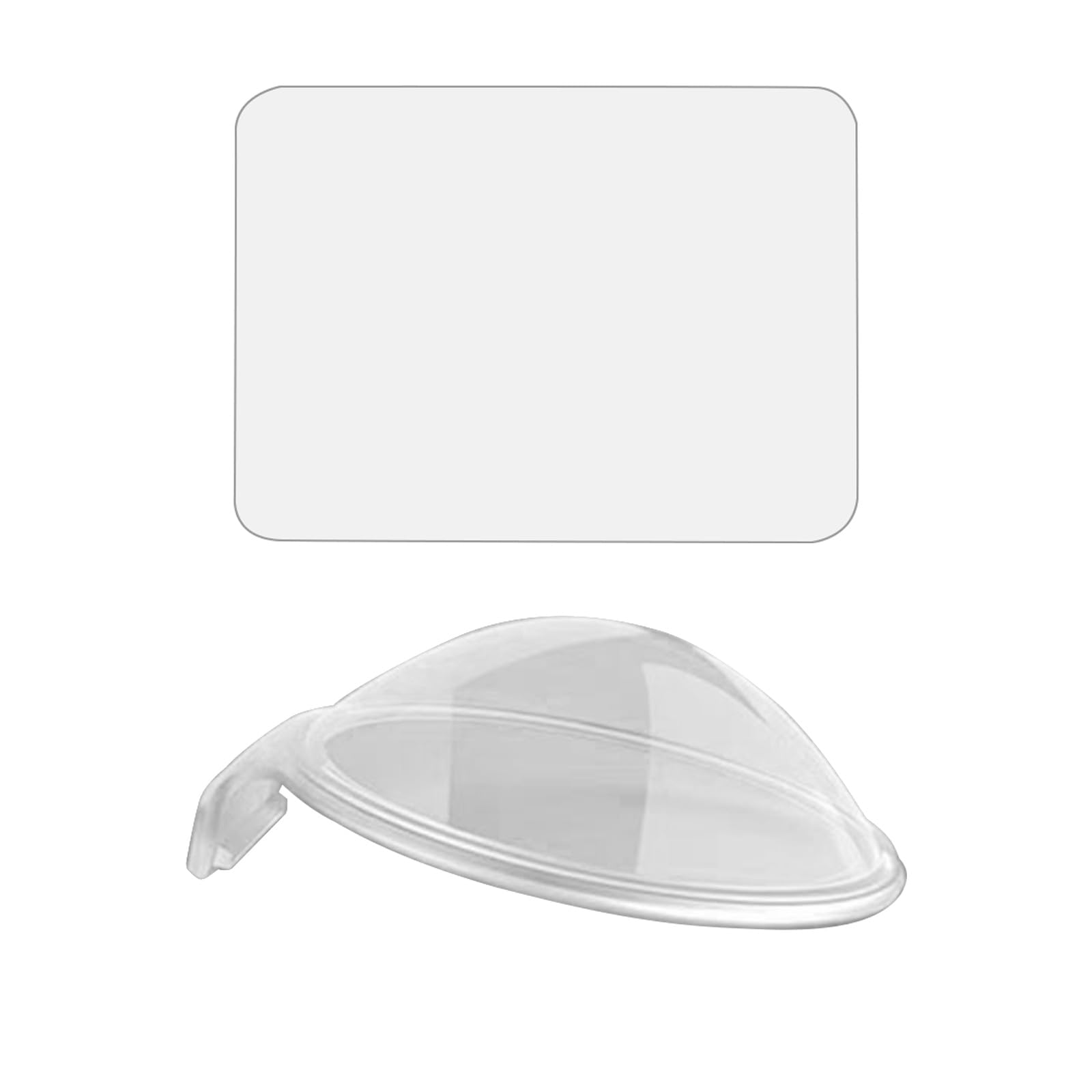 Protector de pantalla de cristal supertransparente y cubierta de lente para cámaras de acción, diseño ligero, impermeable, protector de lente ultravioleta