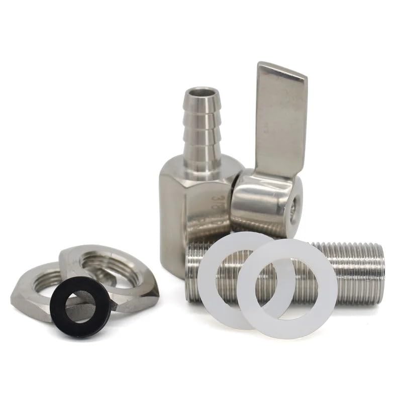 Petite boule de vidange inox 304 haute précision pour cuve d'eau - 5