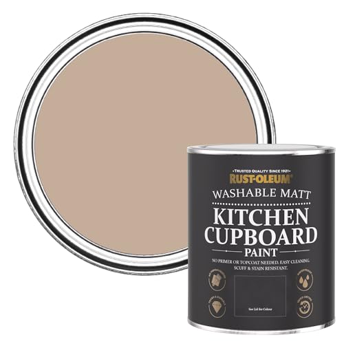 Rust-Oleum Kitchen Wood, Cupboard and Cabinet Paint in Matt Finish - Smitten 750ml