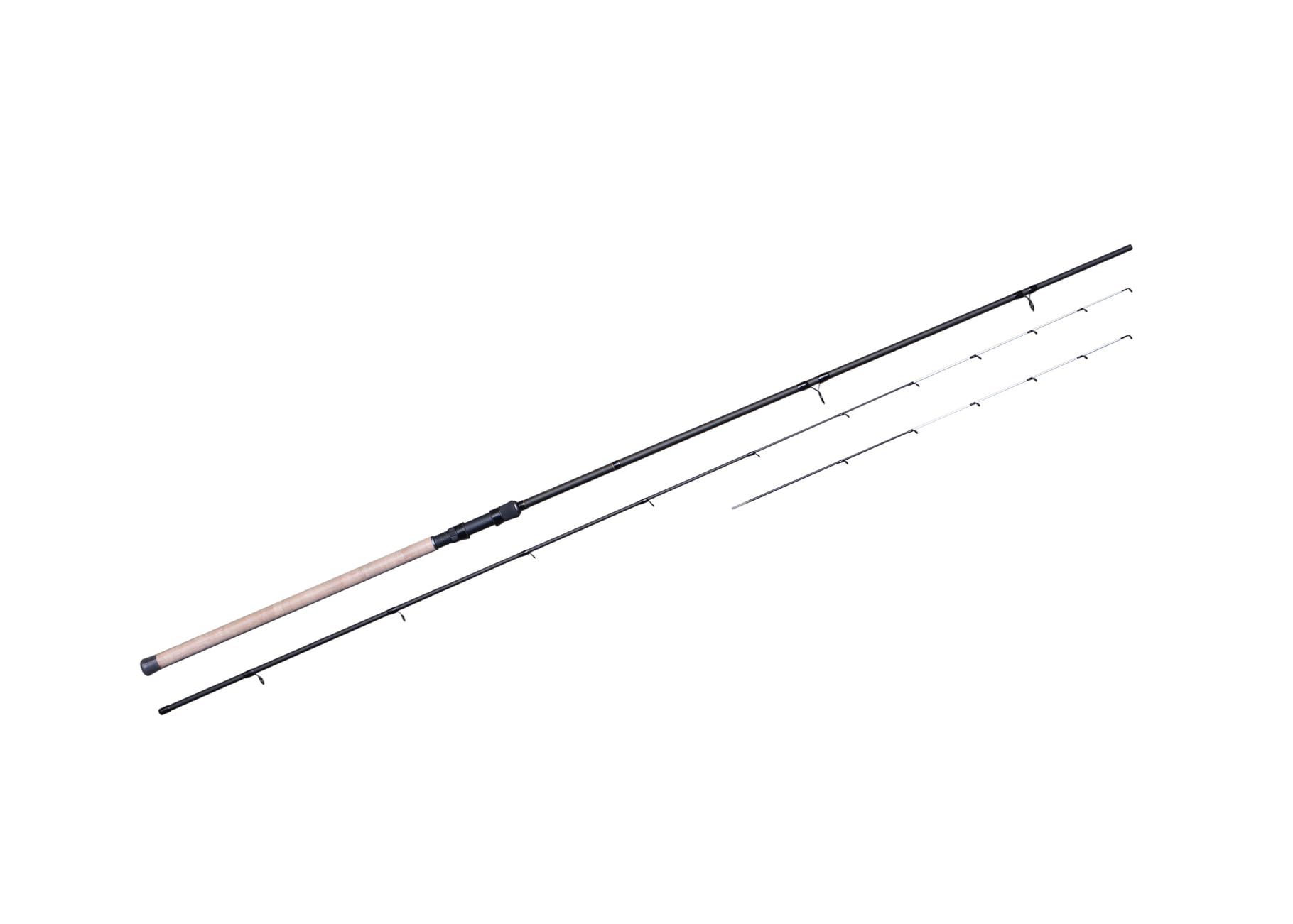 Drennan Specialist Quiver Tip Rod 12ft, Cork Handles, DPS Screw-Up Reel Seat, Oversized SiC Guides, Quiver tips supplied 2oz glass and 3oz carbon, Code RSAC03.