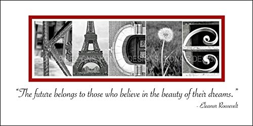 Personalized graduation gift - Graduation Gift - Creative Letter Art - Alphabet photography - Custom Child's name sign