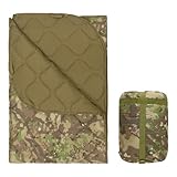 LOOGU Camo Blanket Waterproof Poncho Liner for Outdoor Camping, Hiking, Hunting, Survival, Backpacking, Picnicking, Fishing Trips