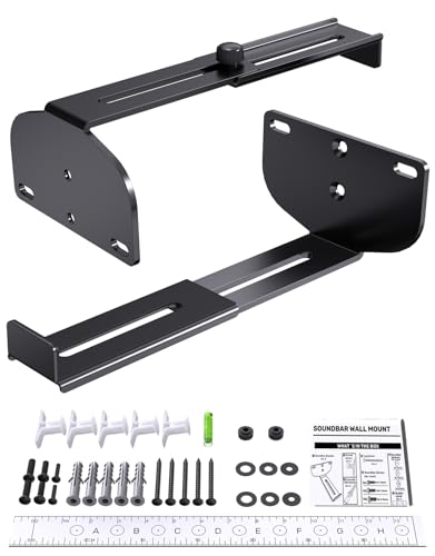 Support mural barre de son facile à installer pour JBL Sony Vizio LG