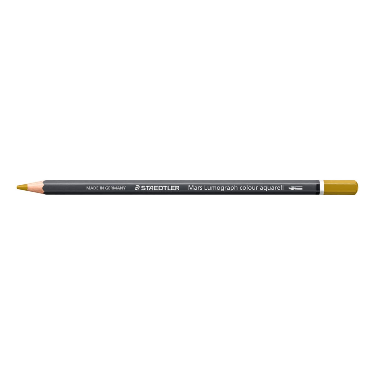 STAEDTLER Watercolour Pencil - Brown Ochre - Mars Lumograph Colour Aquarell - Pack of 6, 104-197