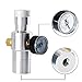 Beer Keg Charger CO2 Dispenser - Includes Keg Regulator 0-30 PSI, 3/8