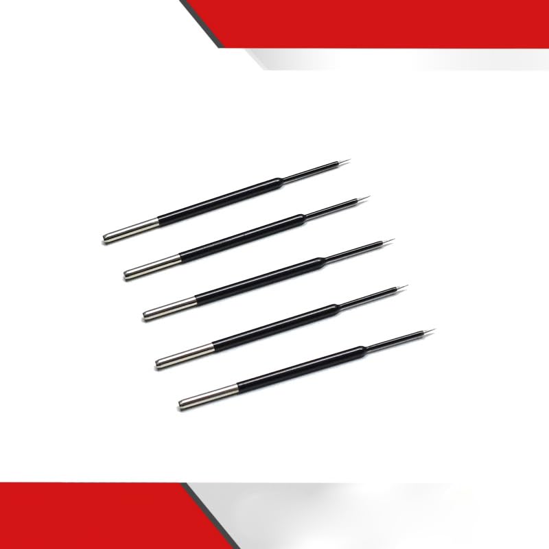 Colorado Micro Dissection Needle Straight 7cm, Set of 5 Pcs, Point Made in Tungsten Carbide