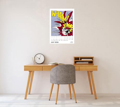 Image of Tallenge - Pop Art - 2026 desk Calendar - 6 x 9 Inches (Paper, Desk Calendar)