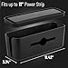 Bates- Cable Management Box, Small, Cable Organizer Box, Cord Organizer Box, Cable Box Organizer, Cord Management Box, Cord Hider Box, Cord Box for Wires on Floor, Power Strip Cover Box Baby Proof
