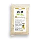 FullGas Avena Molida (Harina de Avena) | Natillas de Vainilla | 1kg | En Polvo, Soluble y Fácil de Digerir | Lista para Tomar sin Cocinar | Sin Azúcares Añadidos | Sin Lactosa y 100% Vegana