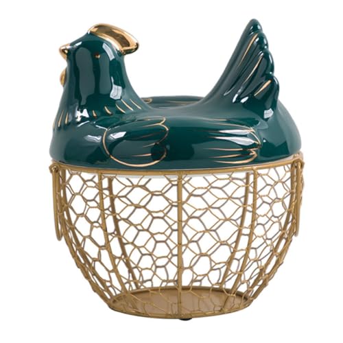 Rangement pratique panier à œufs gain de place vert - 2
