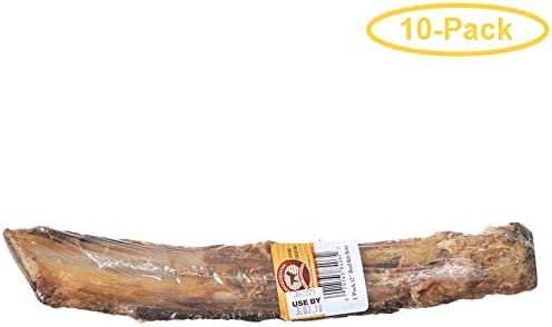 Smokehouse Treats Rib Bone 12" Long (1 Pack) - Pack of 10
