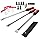Dr.Roc 14.5 inch Perfect Leverage Tire Spoon Lever Iron Tool Kit Motorcycle Dirt Bike Lawn Mower Tire Changing Tool with Bag