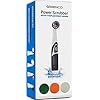 Greenco Electric Scrub Brush with 4 Replaceable Brush Attachment Heads, Electric Cleaning Brush Scrubber, Spin Scrubber, Bathroom and Grout Auto Power Scrubber, New and Improved Version