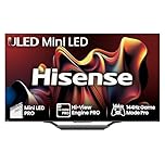Hisense 75 Inch 144Hz Mini-LED Smart TV 75U7NQTUK - Quantum Dot Colour, Dolby Vision IQ & Atmos, iMax Enhanced, Built-in Subwoofer and Vidaa OS with Freely, Youtube, Netflix and Disney+ (2024 Model)