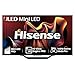 Hisense 75 Inch 144Hz Mini-LED Smart TV 75U7NQTUK - Quantum Dot Colour, Dolby Vision IQ & Atmos, iMax Enhanced, Built-in Subwoofer and Vidaa OS with Freely, Youtube, Netflix and Disney+ (2024 Model)