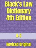 Black's Law Dictionary 4th Edition: Revised Original