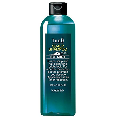 Lebel THEO Scalp Shampoo - 320ml - Ice Mint (Green Tea Set), 320 ml (1er Pack)