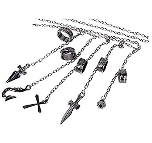 FYSM Kurapika Bracelet Anime Hunter X Hunter Cosplay Accessories Cinco Finger Ring Unisex