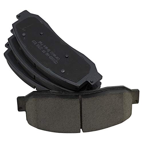 Image of TRQ Front Brake Pad & Rotor Kit with Chemical Kit Ceramic