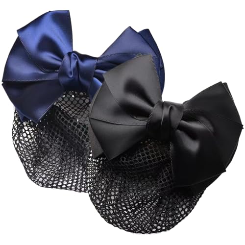 Filet à chignon, 2 pièces de nœuds pour cheveux pour femmes, barrette pour chignon, pince à cheveux pour femmes, filet à cheveux