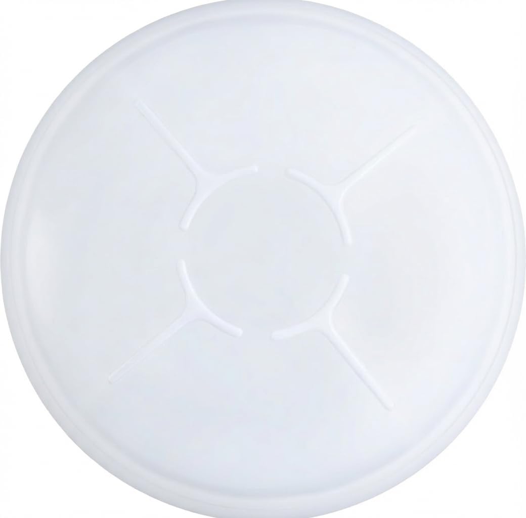 DSC PG9862 PowerG Wireless 360° Ceiling-Mount PIR Motion Detector, 10 m Diameter Coverage, Two-Way Encrypted Supervised Intrusion Sensor, White