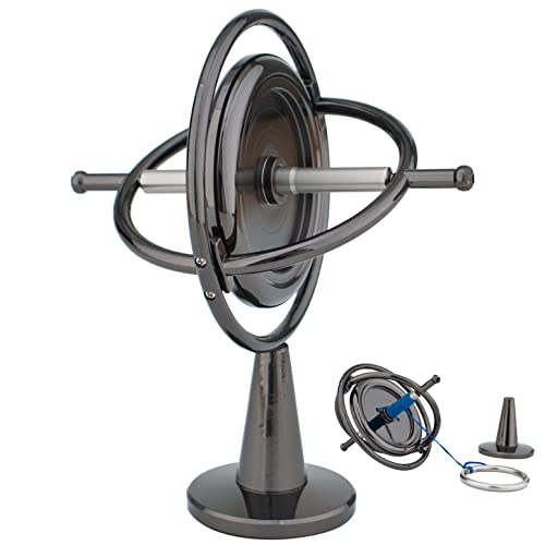 DjuiinoStar Schwereinsatz Gyroskop (CNC-gefräster Stahlrotor): Robust (Falltest im 1. Stock Bestanden); Lange Schleuderzeit (Mehr Tricks); Premium Anti-Schwerkraft-Ausrüstung DG-5PROLite-02 Cover