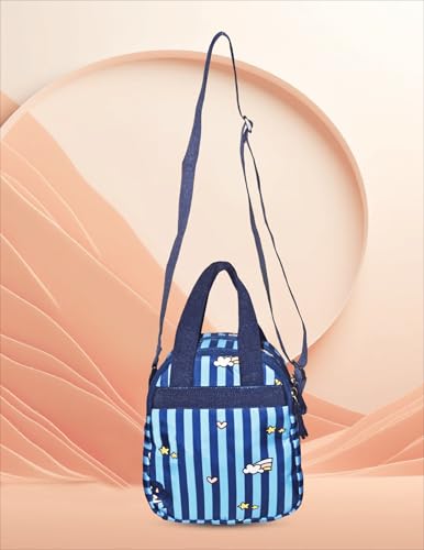 Image of PB Pearlbags Soft Crossbody Shoulder Or Hand Bag or Sling bag Water Resistant Anti Fall Stationery Storage Bag Handbag Clutch Bag Sweet Birthday Gift For 5-10 Years Children Students Girls