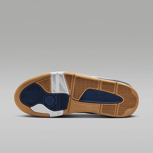 Jordan Flight Court Men's Shoes (HF3255-004, Neutral Grey/White/Gum Light Brown/Midnight Navy)2