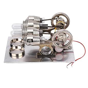Generic Stirlingmotor bouwpakket, externe verbrandingsmotor Sterling