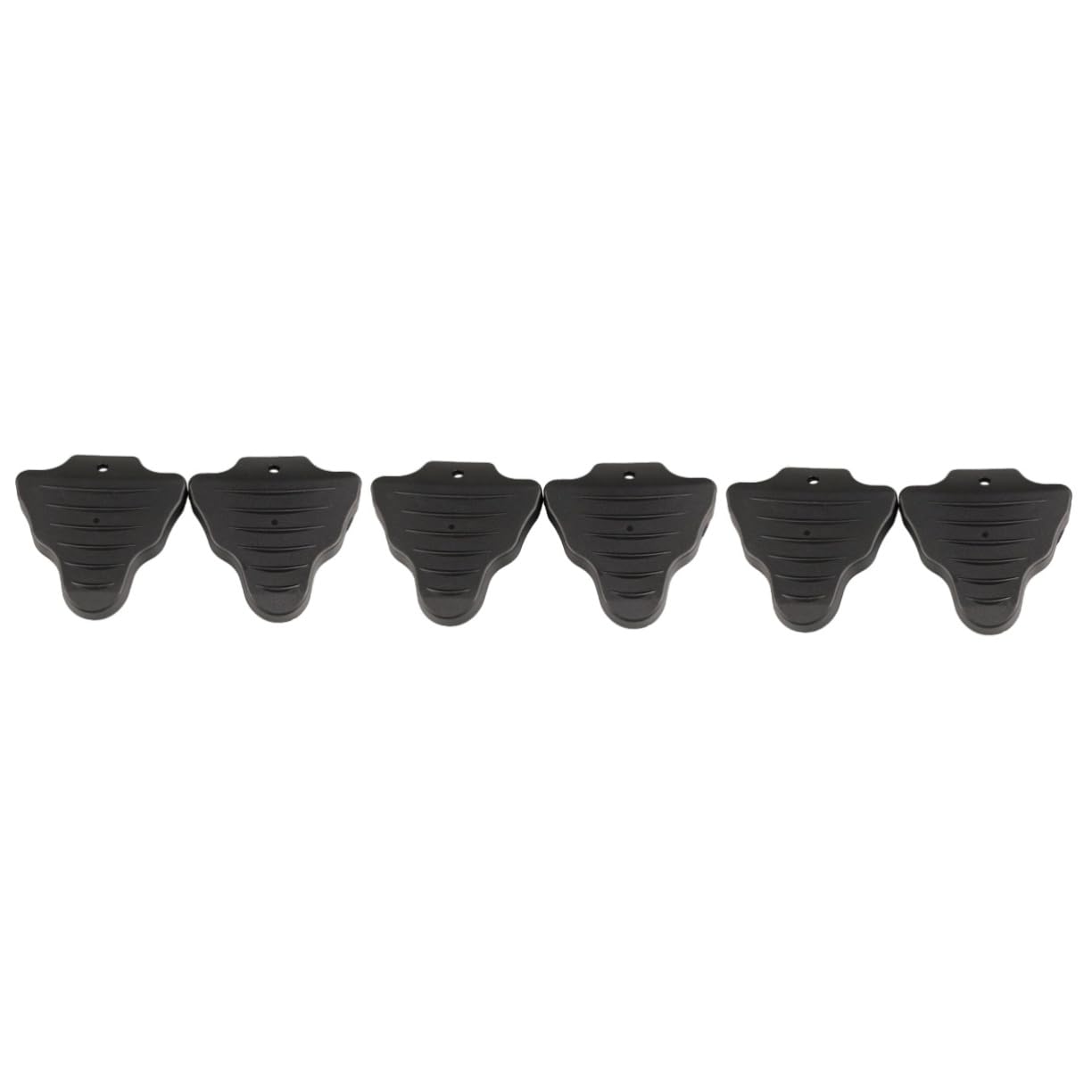 DOITOOL 3paia Copertura Protettiva Per Tacchetti Da Bici Accessorio Per Pedali Antiscivolo Resistente e Facile Da Montare Nero