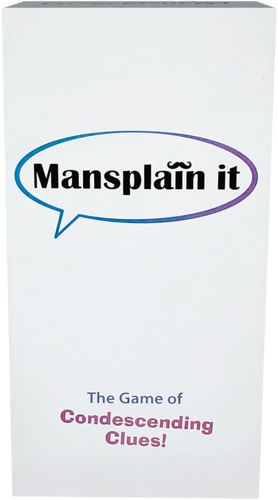 Kheper Games Mansplain It – Hilarious Team Party Game with 300+ Cards – Fast-Paced Word Guessing Game for Friends, Family Gatherings, or Group Fun