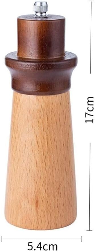 Kitchen Salt and Pepper Seasoning Bottle for Home Cooking and Grilling, Adjustable Coarseness for Freshly Ground Spices