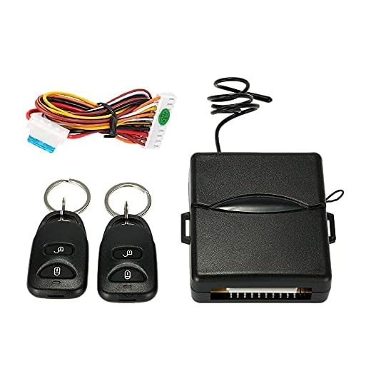 KKmoon Cerradura Central Remota de Coche para Sistema de Entrada sin Llave con Control Remoto