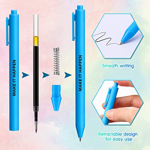 Cadeau amusant avec ces stylos à bille de couleur macaron