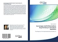Leverage and Information Asymmetry in Product Markets 3639730100 Book Cover