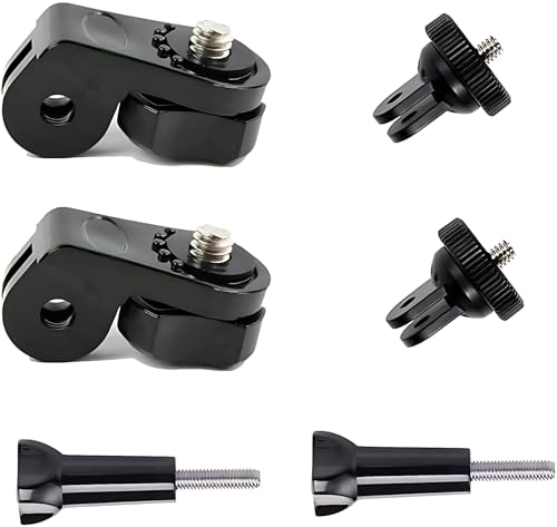 1/4 İnç Alüminyum Kamera Tripod Adaptörü, Djı Osmo Action 4 5 Pro, GoPro Hero 13 12 11, Insta360 X5, Akaso ve Apexcam M80Air için