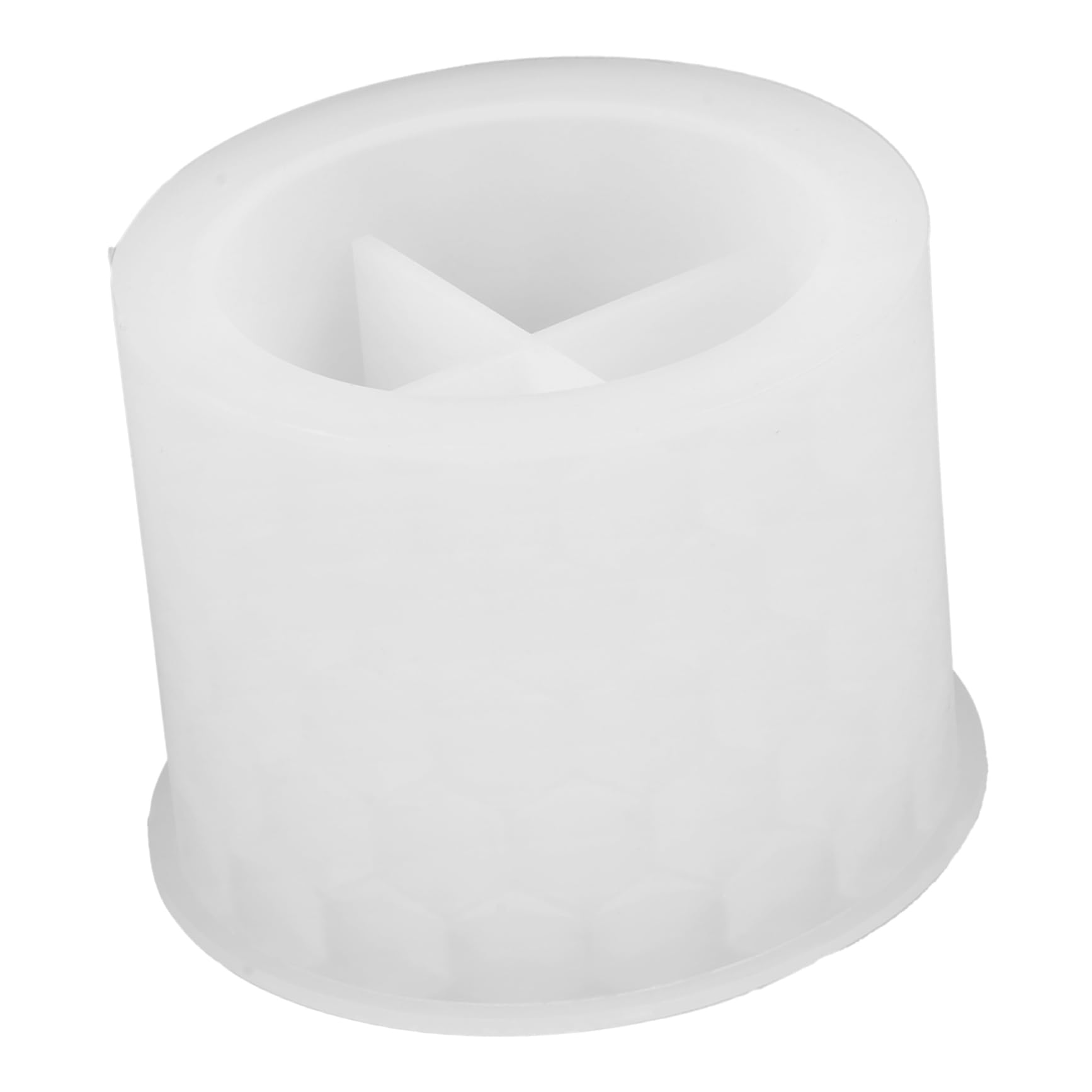 Toyvian 5 Pièces Moule en Silicone pour Pot de Fleur Petit Miel jardinière Faisant Moule moules en résine époxy moules à béton Moule d'artisanat Gel de silice Blanche