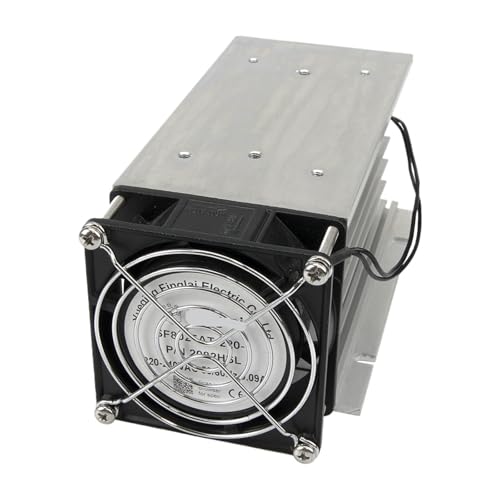 Relais 80A ventilateur black dual ball pour la domotique et atelier de bricolage