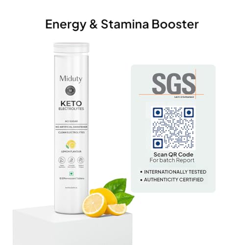 Miduty Electrolyte Tablets (Stevia, No Maltodextrin) — Electrolyte Supplements - image 8