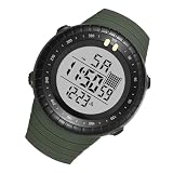 AMUSLESUR Reloj Electrónico Resistente al Agua para Hombre Pantalla Táctil, Alarma y Funciones Deportivas, para Actividades Acuáticas Aire Libre Color Aleatorio