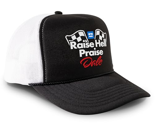 Image of Black Rabbit Raise Hell Praise Dale Hat Retro 90s Snapback Cap