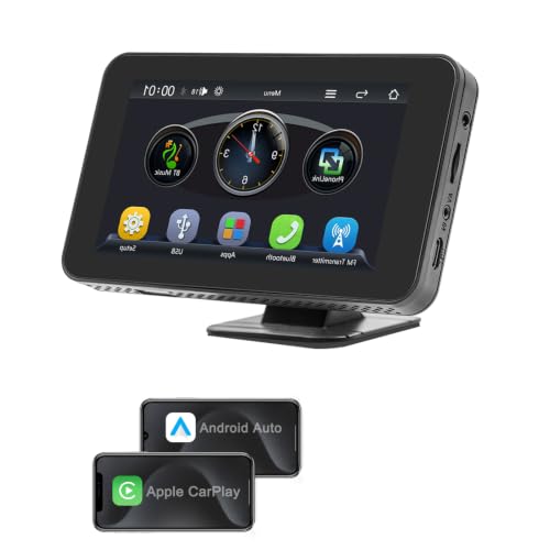 Portable CarPlay and Android Auto Screen