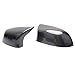 SNA Carbon Fiber Mirror Caps for for X3 F25 X4 F26 X5 F15 X6 F16 (Black Side Carbon Mirror Covers, 2-pc Set)